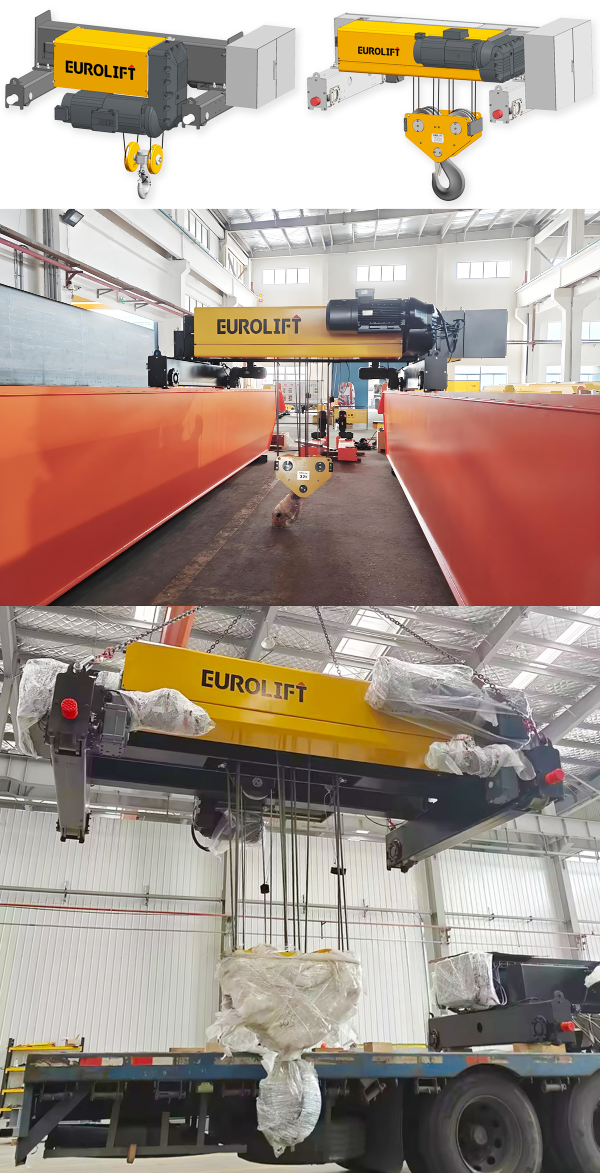 ELD Type Double Girder Electric Hoist