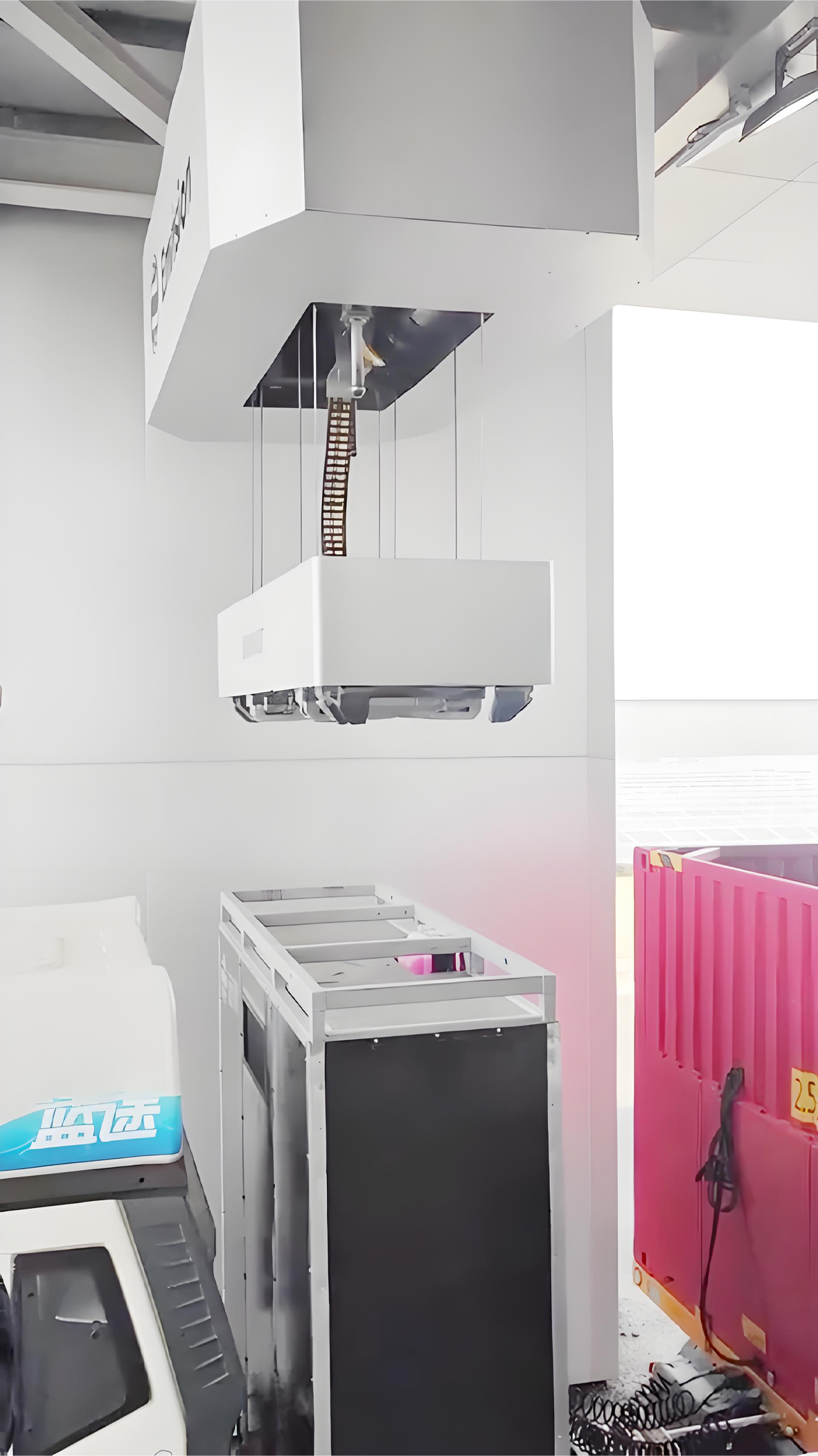 Electric Battery Changing Hoist
